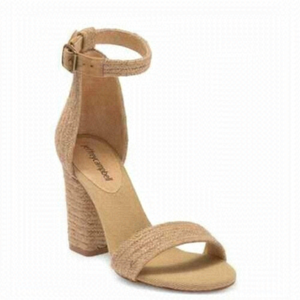 JEFFREY Campbell Bnwot "Rowboat" Sandal Heel Ankle Strap New